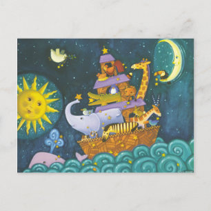 Ark At Night Postkarte