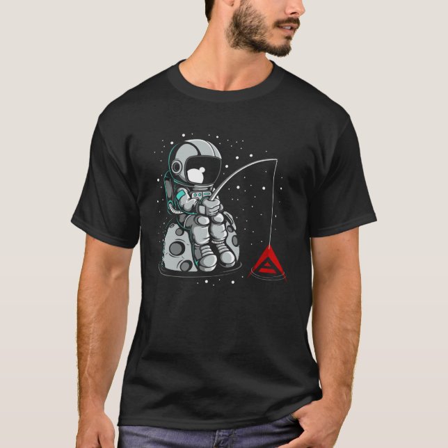 Ark Fishing Krypto Bullrun Token Reicher Millionai T-Shirt (Vorderseite)