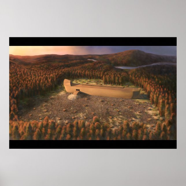 Ark Panorama - Noahs-Arche-Plakat Poster (Vorne)