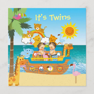 Ark Twins Kinderdusche Einladung