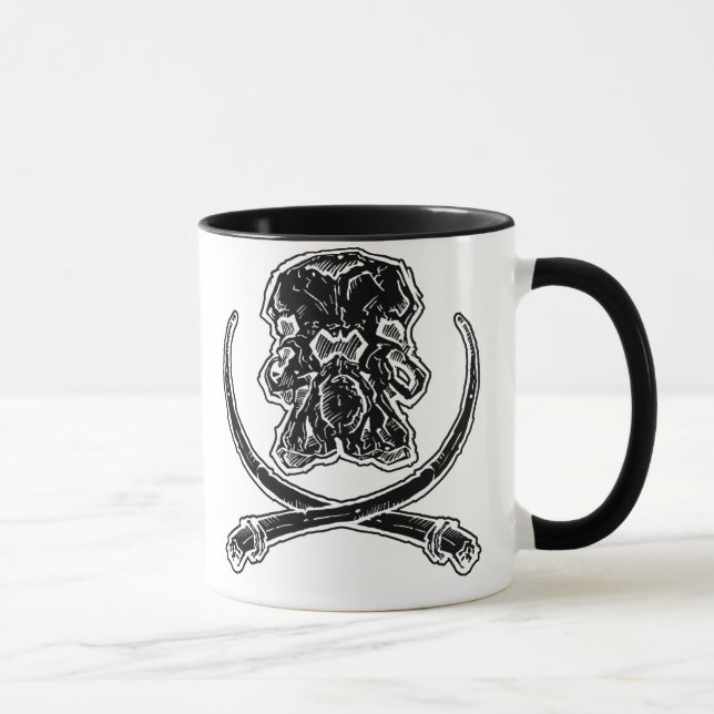 Arkaik Kleidungs-Logo-Tasse Tasse (Rechts)