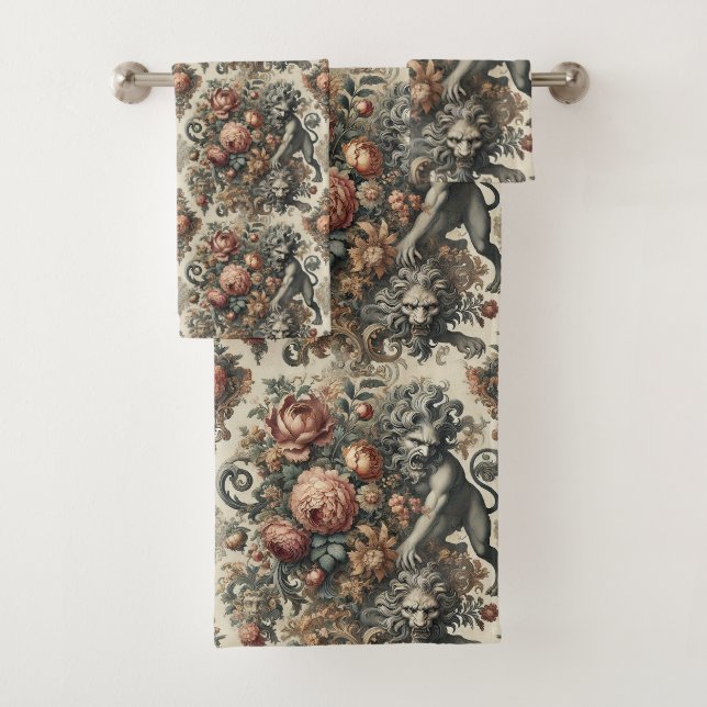 Arkane Apex - gotisch Viktorianisch Badhandtuch Set (Insitu)