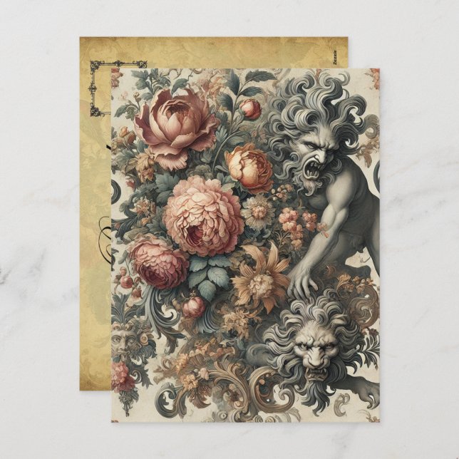 Arkane Apex - gotisch Viktorianisch Feiertagspostkarte (Vorne/Hinten)