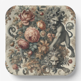 Arkane Apex - Mythische Blüte Pappteller