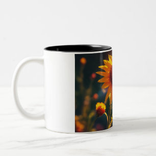 Arkane Kunst: Der verzauberte Magier Zweifarbige Tasse