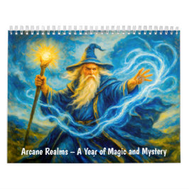 Arkanische Reiche – Ein Jahr voller Magie und Myst Kalender