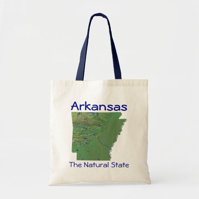 Arkansan Map Bag Tragetasche (Vorne)
