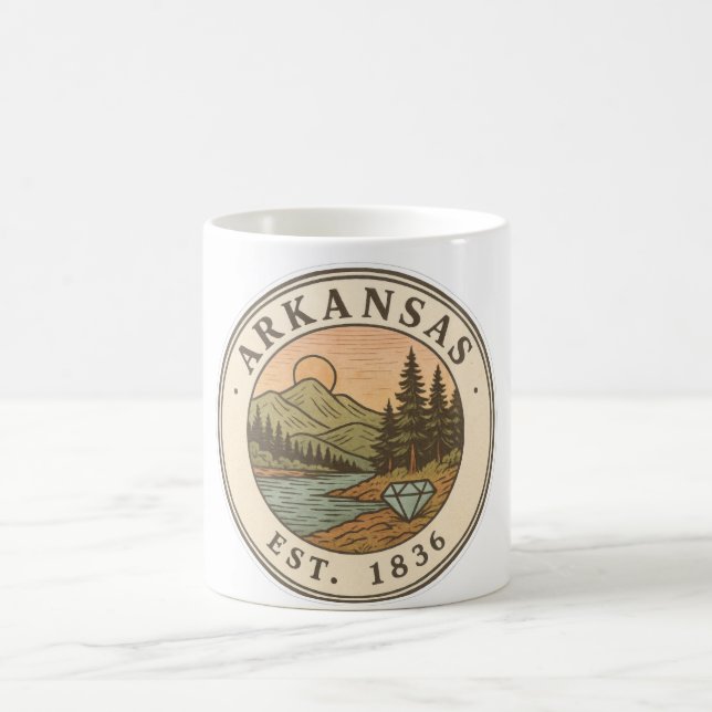 Arkansas - 1836  Tasse (Mittel)