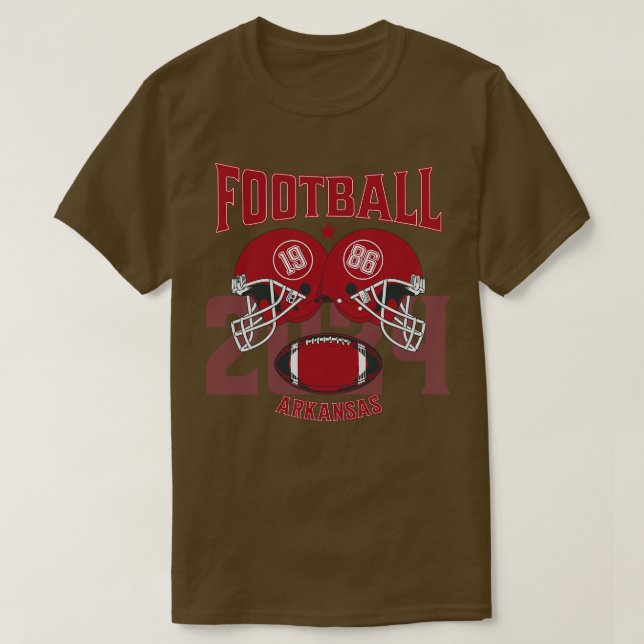 Arkansas 2024 T-Shirt (Design vorne)
