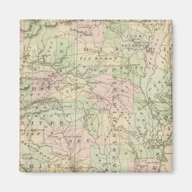 Arkansas 2 magnet (Vorne)