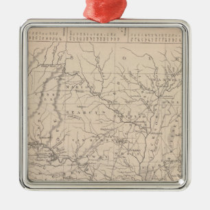 Arkansas 2 silbernes ornament