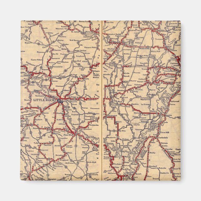 Arkansas 5 magnet (Vorne)