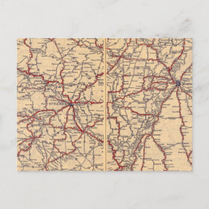 Arkansas 5 postkarte