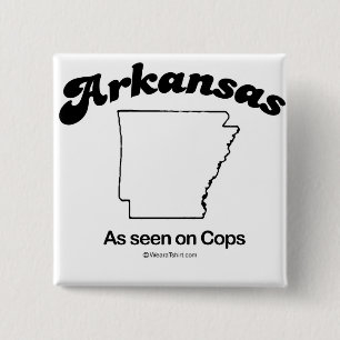 ARKANSAS - "ARKANSAS-STAATS-MOTTO" T - Shirts und Button