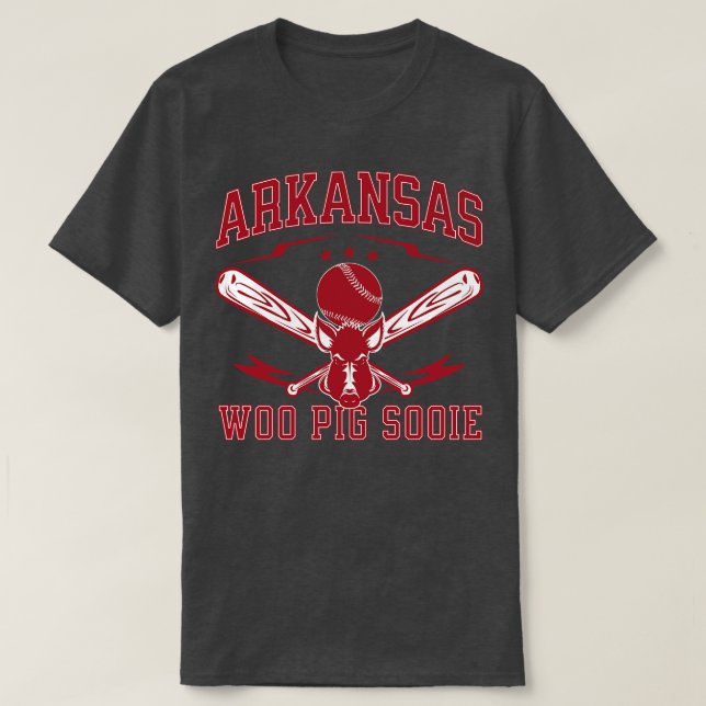 Arkansas Baseball T-Shirt (Design vorne)