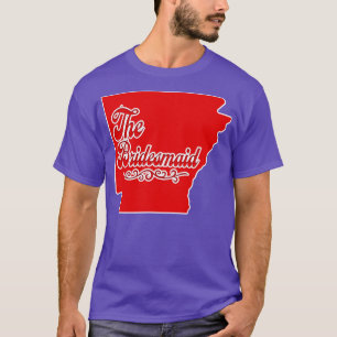 Arkansas Bridesmaid Junggeselinnen-Abschied Shirt