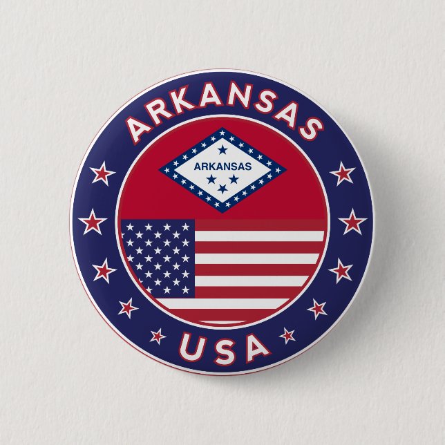 Arkansas Button (Vorderseite)