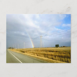 Arkansas Delta Rainbow Postkarte