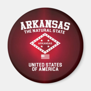 Arkansas Der natürliche Staat Magnet