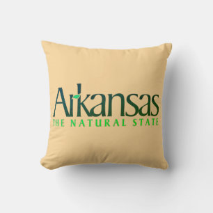 Arkansas Der Staat der Natur Kissen