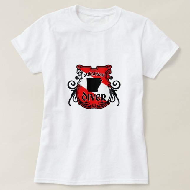 Arkansas Diver T-Shirt (Design vorne)