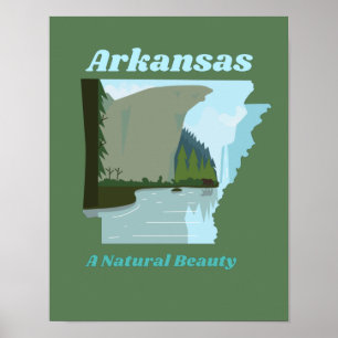 Arkansas: Eine natürliche Schönheit Poster