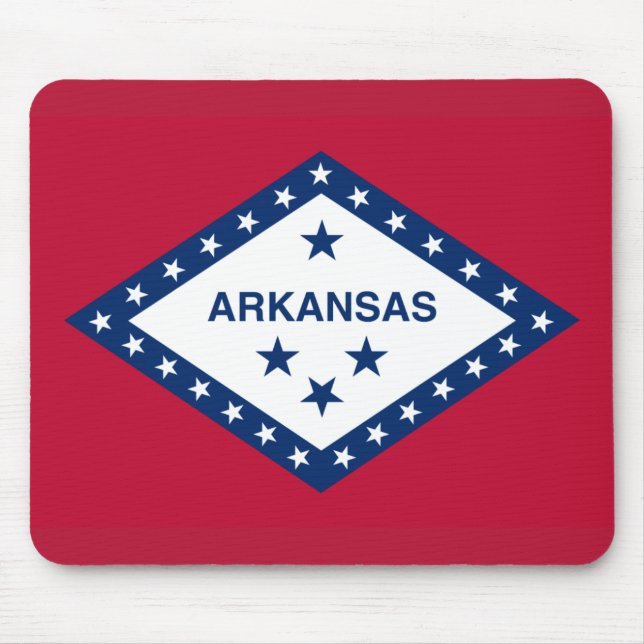Arkansas-Flag-Mauspad Mousepad (Vorne)