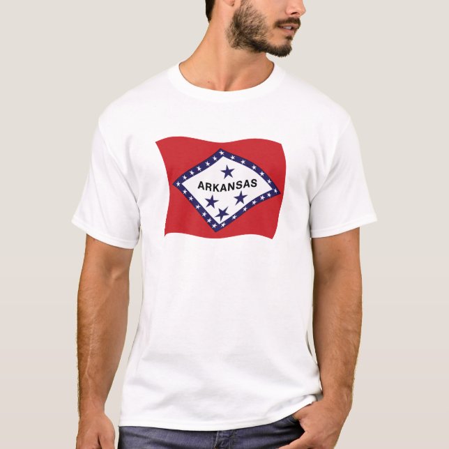 Arkansas Flag Shirt (Vorderseite)