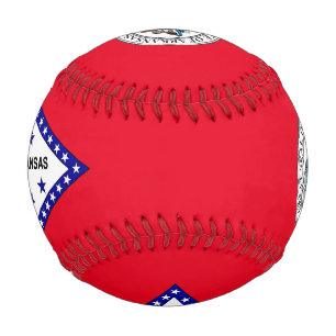 Arkansas-Flagge Baseball