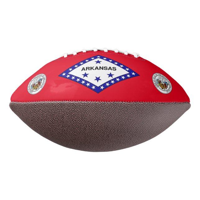 Arkansas-Flagge Football (Gedreht 270)