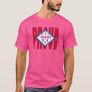 Arkansas-Flagge Little Rock Arkansas Arkansan Arka T-Shirt