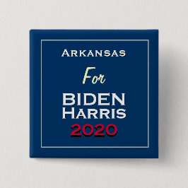 Arkansas für BIDEN HARRIS 2020 Square Button