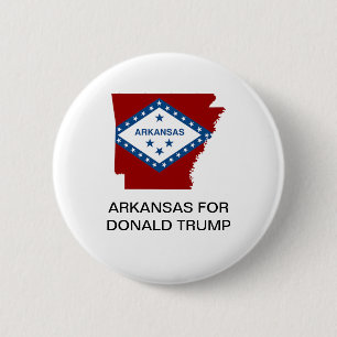 ARKANSAS FÜR DIE SCHALTFLÄCHE DONALD TRUMP 2020 BUTTON