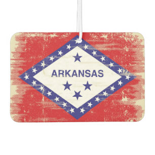 Arkansas grunge Flag Autolufterfrischer
