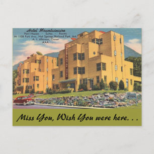 Arkansas, Hotel Mountainaire Postkarte