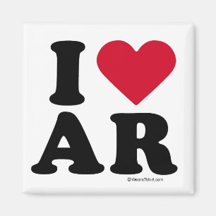 ARKANSAS - I-LIEBE AR - I-LIEBE ARKANSAS MAGNET