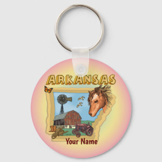 Arkansas individuelle Name Schlüsselanhänger