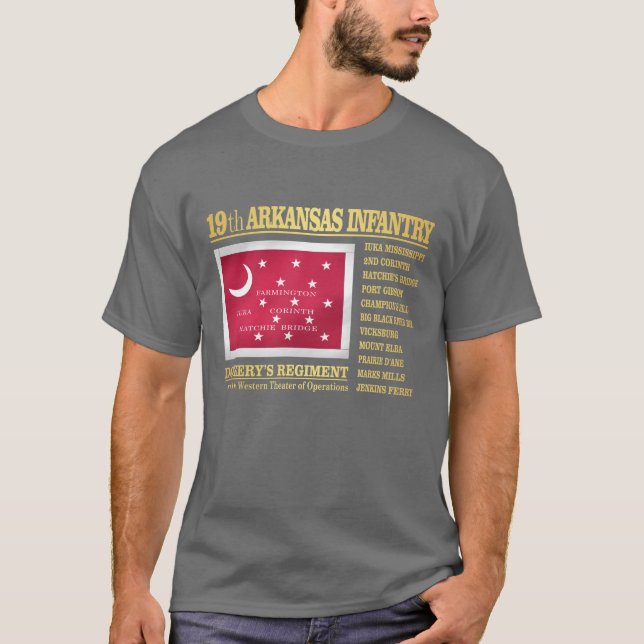 Arkansas Infantry (BA2) T-Shirt (Vorderseite)