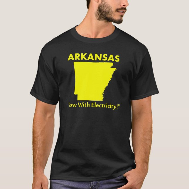 Arkansas - Jetzt mit Strom! T-Shirt (Vorderseite)