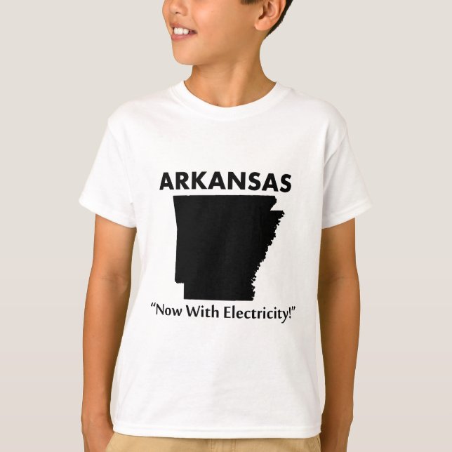 Arkansas - Jetzt mit Strom T-Shirt (Vorderseite)