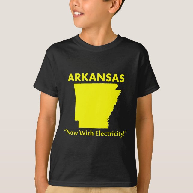 Arkansas - Jetzt mit Strom! T-Shirt (Vorderseite)