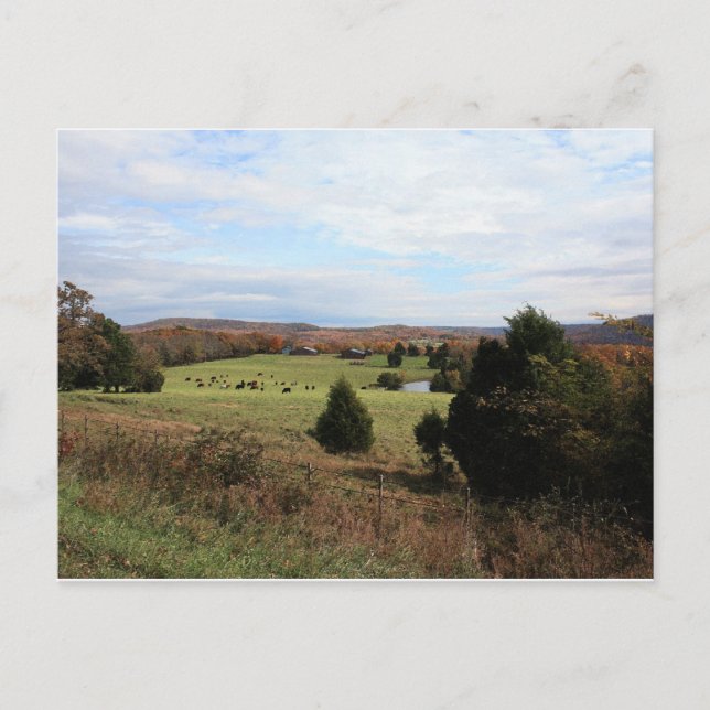 Arkansas Landscape Postcard Postkarte (Vorderseite)