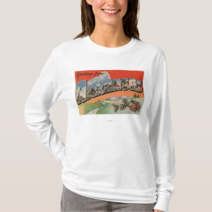 Arkansas (Landschaftsszene) - großer Buchstabe T-Shirt