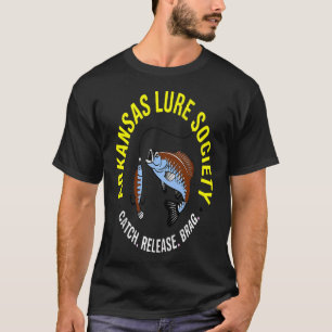 Arkansas Lure Society – Lustige Vintage Lake Fis T-Shirt