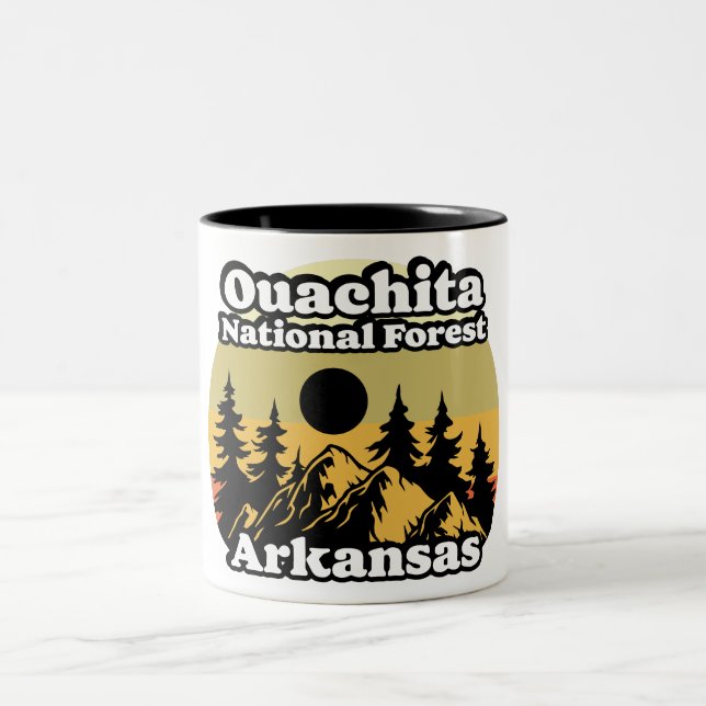 Arkansas National Forest Ouachita Zweifarbige Tasse (Mittel)