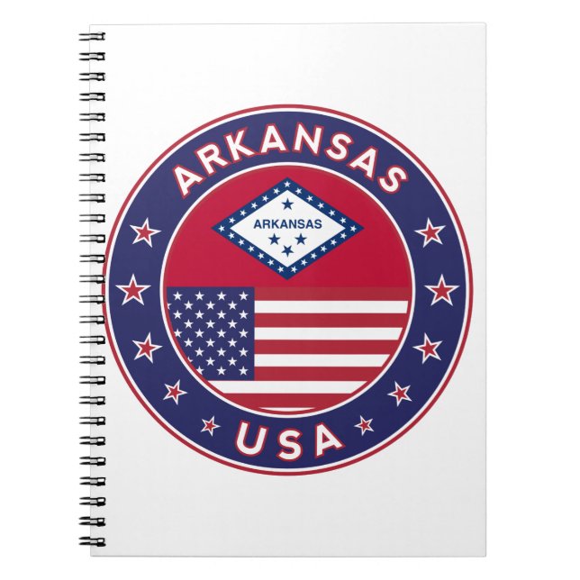 Arkansas Notizblock (Vorderseite)