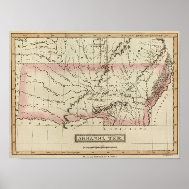 Arkansas, Oklahoma Poster (Vorne)