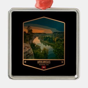 Arkansas Ornament Aus Metall