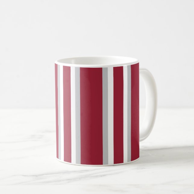 Arkansas Polo Streifen  Kaffeetasse (VorderseiteRechts)