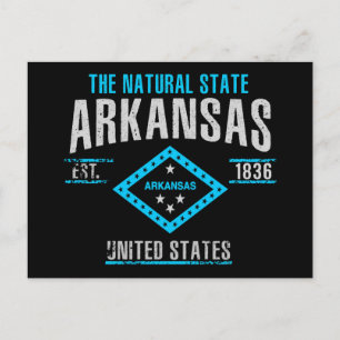 Arkansas Postkarte